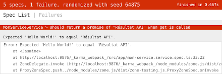Rapport des tests unitaires suite à l'amélioration de get()